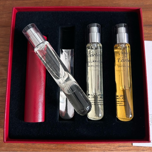 Cartier Other - New Cartier Fragrance Gift Set w/Slip Case